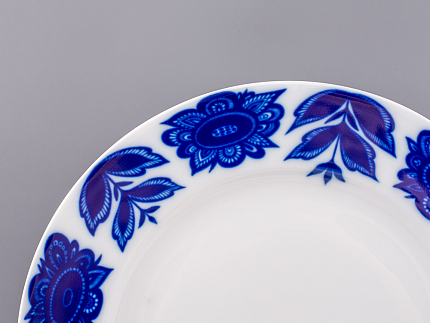 Тарелка мелкая 270 мм форма Европейская - 2 рисунок Флер, арт.80.99805.00.1