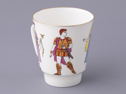 Трехпредметный комплект 165 мл форма Майская рисунок Балет Спартак, арт. 81.28735.00.1