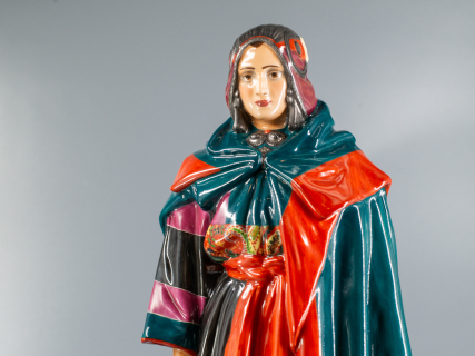 Скульптура Народности России, Лезгинская женщина, арт 82.89683.00.1, 