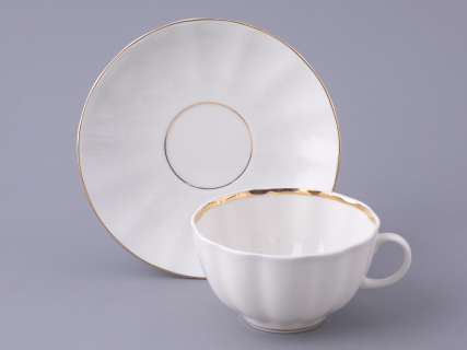 Сервиз чайный форма Тюльпан, рисунок Белоснежка на  6 персон,14 предметов, арт 81.14790.04.1, 