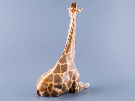 Скульптура Жираф с поднятой головой арт. 82.00986.00.1