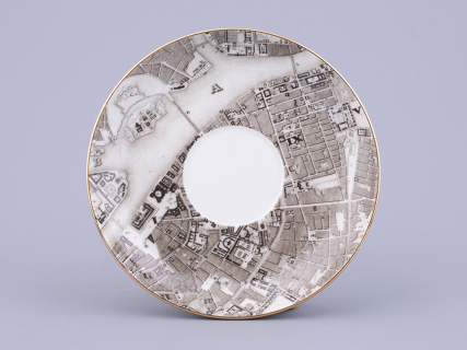 Чашка с блюдцем чайная форма Банкетная рисунок Великолепный Невский У Адмиралтейства, арт. 81.32684.00.1, 