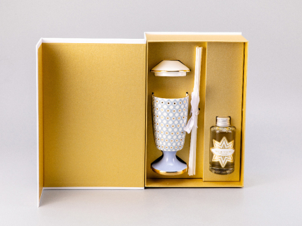 Подарочный Набор Аромадиффузор рисунок Азур 1аромат Пряная карамель, арт. 81.30993.00.1, 