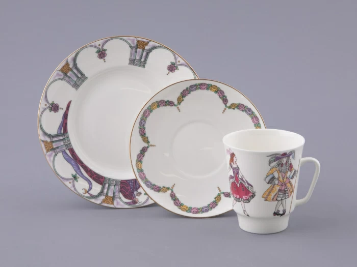 Трехпредметный комплект 165 мл форма Майская рисунок Балет Спящая красавица, арт. 81.28736.00.1, 