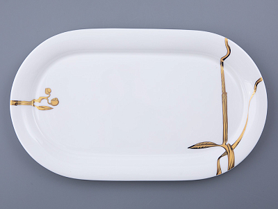 Сервиз столовый на 6 персон, 24 предметов, форма Юлиана, рисунок Лидия, арт 81.33227.00.1