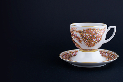 Сервиз чайный Дивный сад. День, на 6 персон, 14 предметов на форме Анданте арт 81.30457.00.1