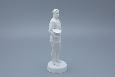 Скульптура Маршал Говоров Л.А., в подарочной упаковке, Белый бисквит, арт. 81.34246.00.1