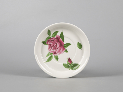 Чашка с блюдцем чайная форма Гербовая рисунок Розариум арт. 81.30483.00.1, 