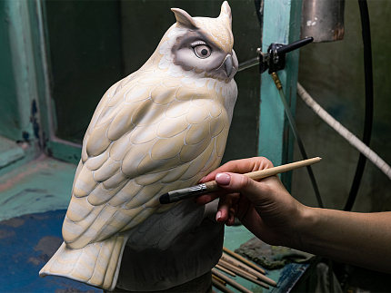 Скульптура форма Филин рисунок Филин арт. 82.82078.00.1