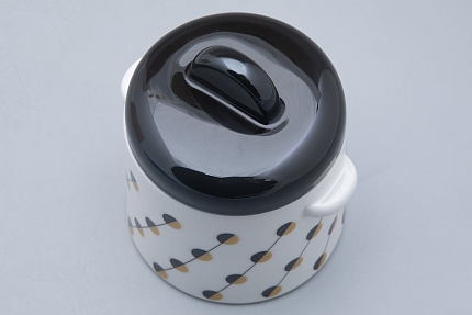 Сахарница форма Колокол рисунок Балтийский берег 2, арт. 80.45181.00.1