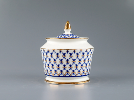 Сахарница Юлия Кобальтовая сетка арт. 80.66467.00.1, 