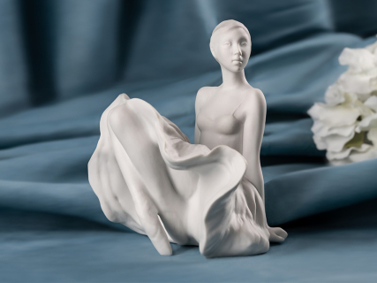 Скульптура форма В пуантах рисунок Белый арт. 82.91483.00.1, 