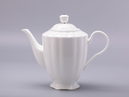 Сервиз чайный форма Нега рисунок Платиновая лента, 6 персон 14 предметов, арт. 81.30715.00.1, 