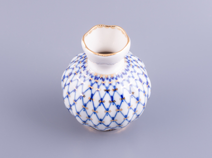 Ваза для цветов Тюльпан Кобальтовая сетка арт. 80.04257.00.1, 