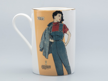 Бокал 400 мл форма Идиллия рисунок Конкурсные модели Антонина арт. 80.43676.00.1, 