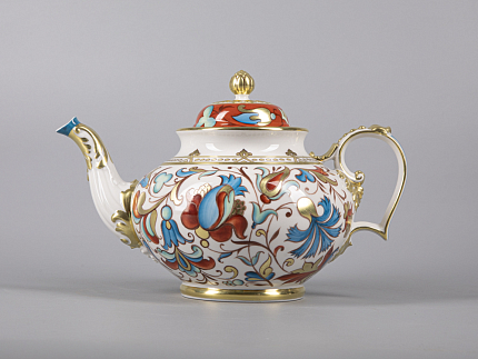 Сервиз чайный форма Александр III рисунок Русский, 6 персон 15 предметов арт. 81.30144.00.1