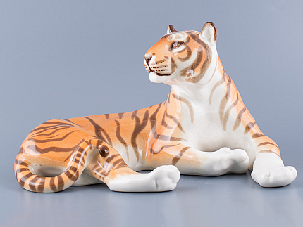 Скульптура Тигр большой размер, рисунок Цезарь арт. 82.38721.00.1