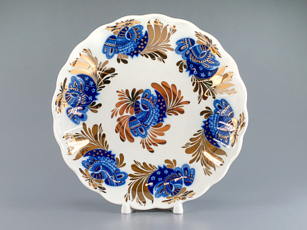 Сухарница, 215 мм, форма Тюльпан,  рисунок  Золотой сад арт. 80.00011.00.1