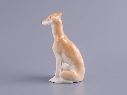 Скульптура Левретка сидящая Вильма арт. 82.83388.00.1