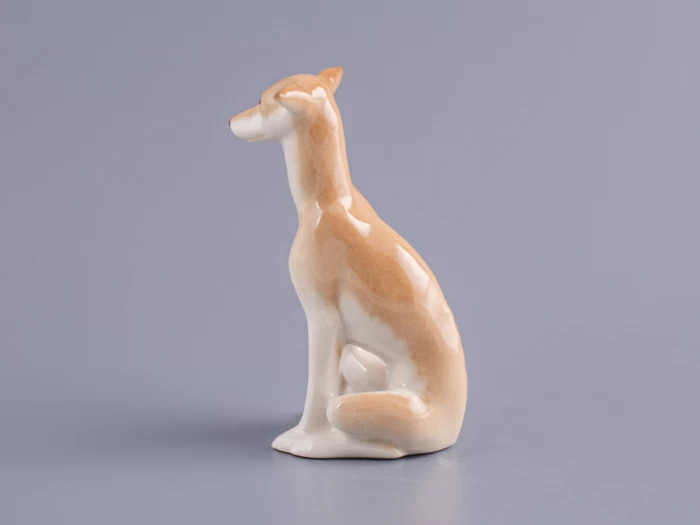 Скульптура Левретка сидящая Вильма арт. 82.83388.00.1, 