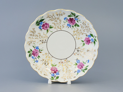 Сухарница, 215  мм,  форма Тюльпан, рисунок Золотые травки, арт. 80.00099.00.1