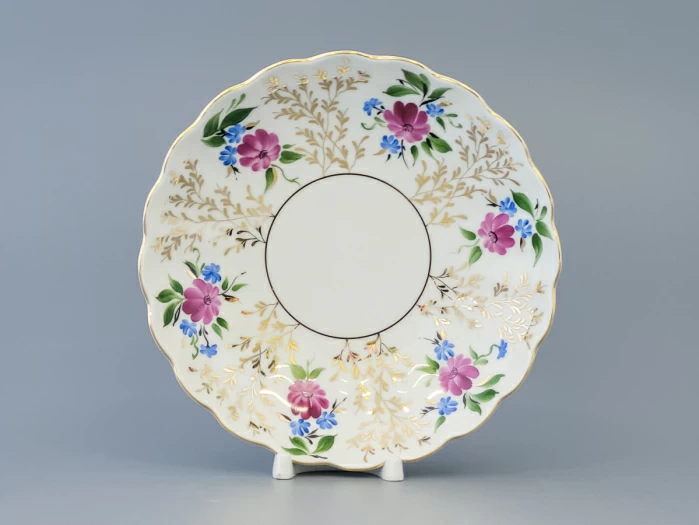 Сухарница, 215  мм,  форма Тюльпан, рисунок Золотые травки, арт. 80.00099.00.1, 