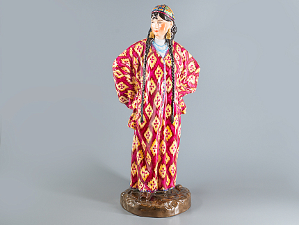 Скульптура Народности России Сартская женщина арт. 82.69848.00.1