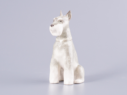 Скульптура Цвергшнауцер сидящий Нора арт. 82.82962.00.1, 