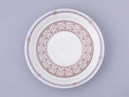 Чашка с блюдцем чайная, форма Гербовая, рисунок Серебряный город 4, арт. 81.32587.00.1, 