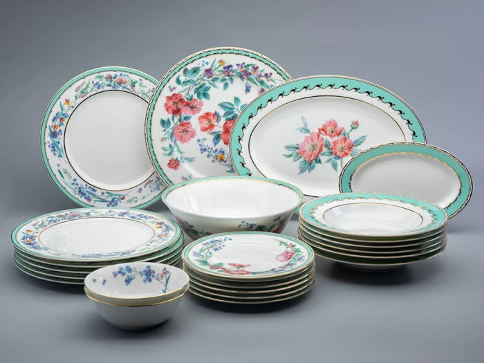 Сервиз столовый форма Премиум Рисунок Улыбка флоры, 6 персон 24 предмета арт. 81.30749.00.1, 