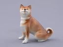 Скульптура форма Сиба-ину, арт. 82.48027.00.1, 