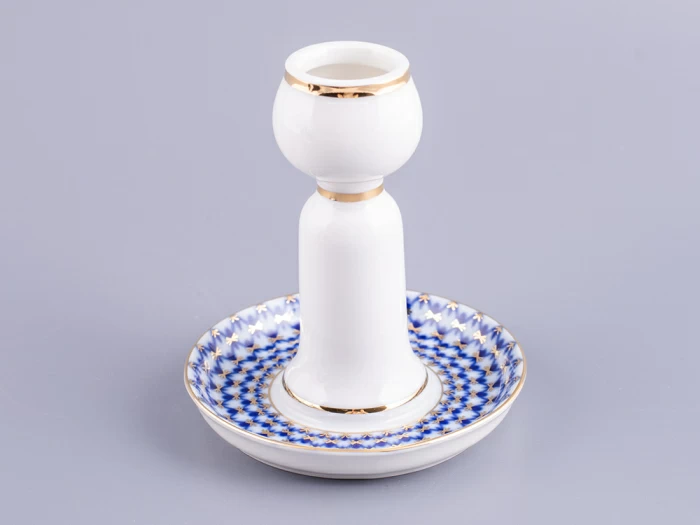 Подсвечник Бутон Кобальтовая сетка арт. 80.06952.00.1, 