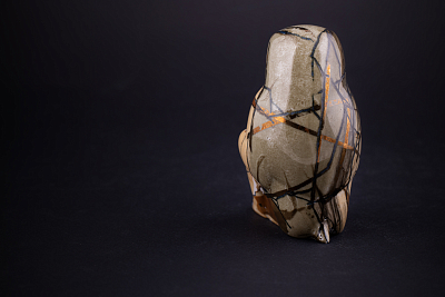 Скульптура Павиан с детенышем, рисунок Счастья в Новом году, арт 40.00979.00.1