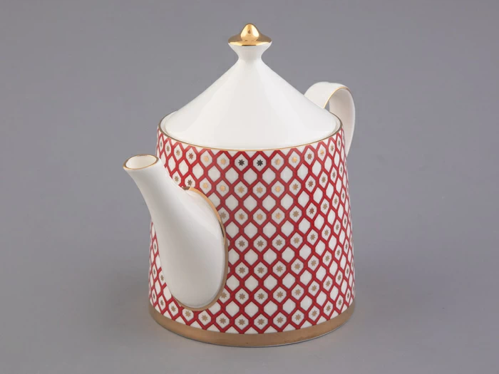 Сервиз чайный форма Идиллия рисунок Скарлетт, 4 персоны 10 предметов, арт. 81.27756.00.1, 