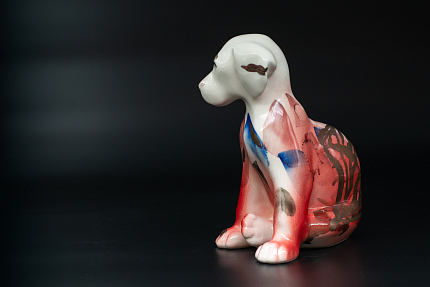 Скульптура Щенок Любопытный, арт 62.11230.00.1