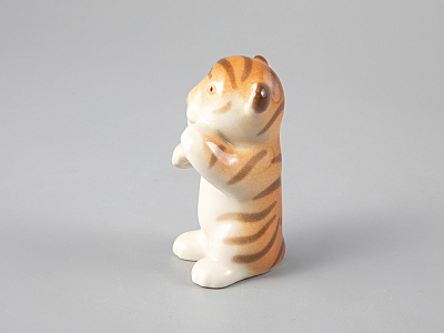 Скульптура форма Тигренок Задира рисунок Полосатый арт. 82.67284.00.1