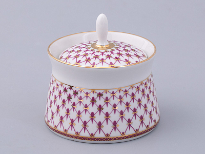 Сахарница форма Молодежная рисунок Сетка-Блюз 2 арт. 80.86485.00.1