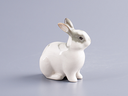 Скульптура Кролик крош серый арт. 82.68950.00.1