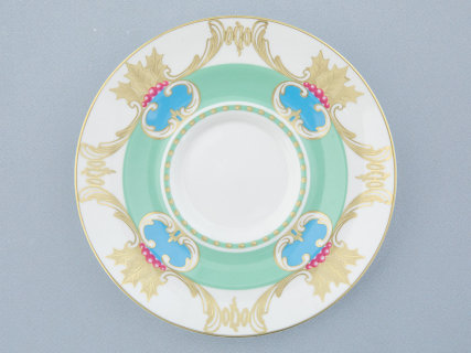 Чашка с блюдцем чайная 240 мл форма Айседора рисунок Аквамарин арт. 81.30907.00.1, 