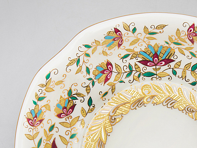 Сервиз чайный Наташа Розовые цветы, 6 персон 30 предметов арт. 81.15176.00.1