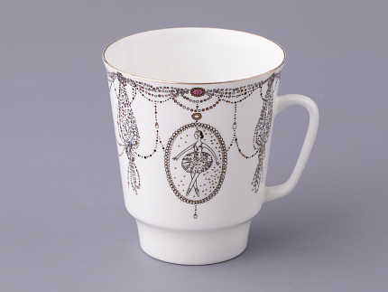 Трехпредметный комплект 165 мм форма Майская рисунок Балет Лебединое озеро арт. 81.17916.00.1