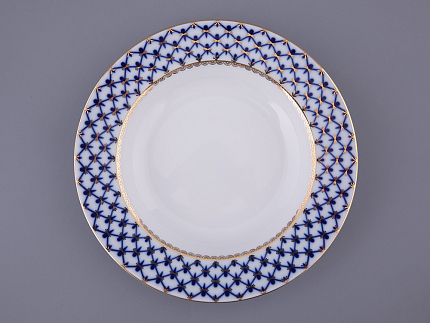 Тарелка глубокая 225 мм, форма Европейская, рисунок Кобальтовая сетка арт.80.85298.00.1
