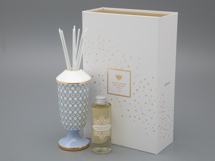 Подарочный Набор Аромадиффузор рисунок Азур 1 аромат Черничные ночи арт. 81.32062.00.1, 