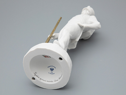 Скульптура  Рядовой русской пехоты Николая I, в подарочной упаковке, рисунок Белый бисквит, арт 81.33426.00.1