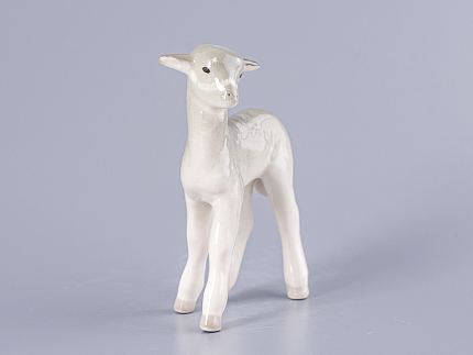 Скульптура Ягненок стоящий арт. 82.01056.00.1