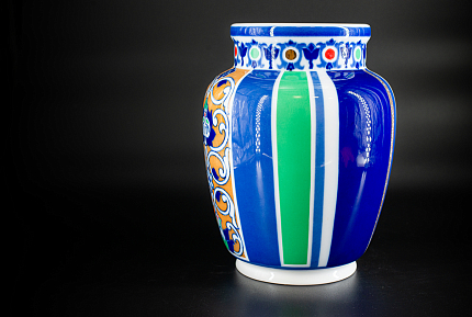 Ваза форма Китайская малый размер рисунок Русский стиль III арт. 60.10767.00.1