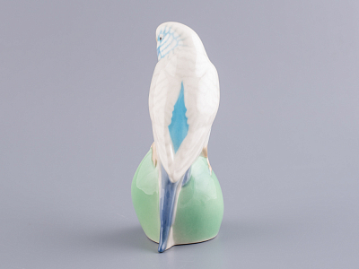 Скульптура форма Волнистый попугайчик рисунок Гоша арт. 82.77223.00.1