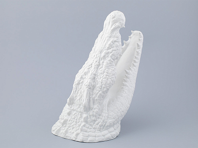 Подарочный набор Крокодил голова и хвост, рисунок Белый, арт. 81.32755.00.1