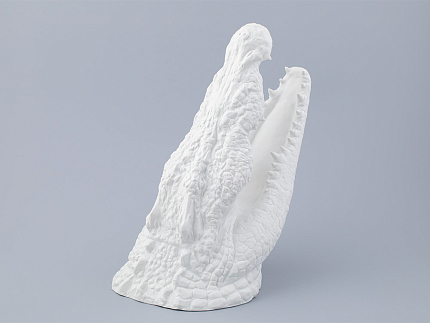 Подарочный набор Крокодил голова и хвост, рисунок Белый, арт. 81.32755.00.1