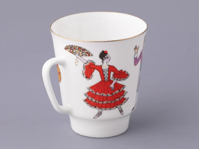 Трехпредметный комплект 165 мл форма Майская рисунок Балет Дон Кихот, арт. 81.23693.00.1, 